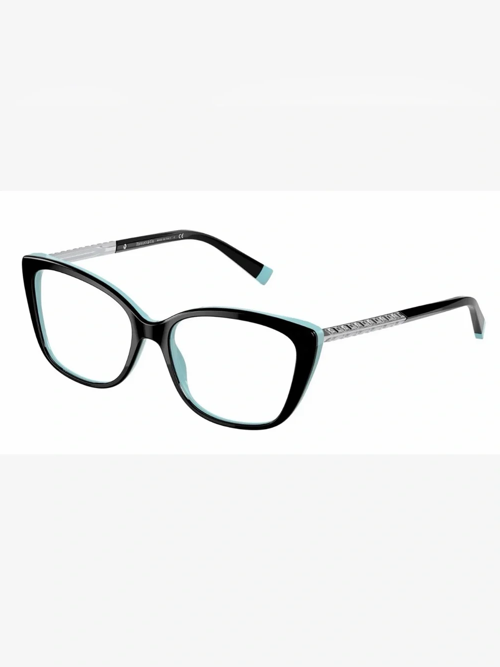 Tiffany & Co. TF 2208-B Black Women's Eyeglasses with  Tiffany Blue Case